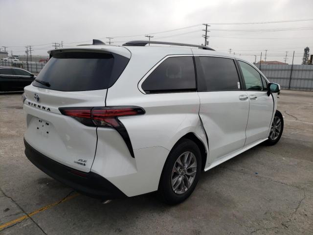 Photo 3 VIN: 5TDJRKEC1NS122167 - TOYOTA SIENNA XLE 