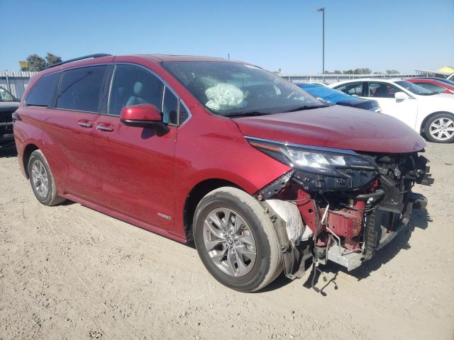 Photo 3 VIN: 5TDJRKEC2MS056548 - TOYOTA SIENNA XLE 