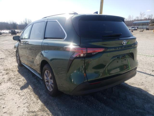 Photo 2 VIN: 5TDJRKEC3MS038043 - TOYOTA SIENNA 