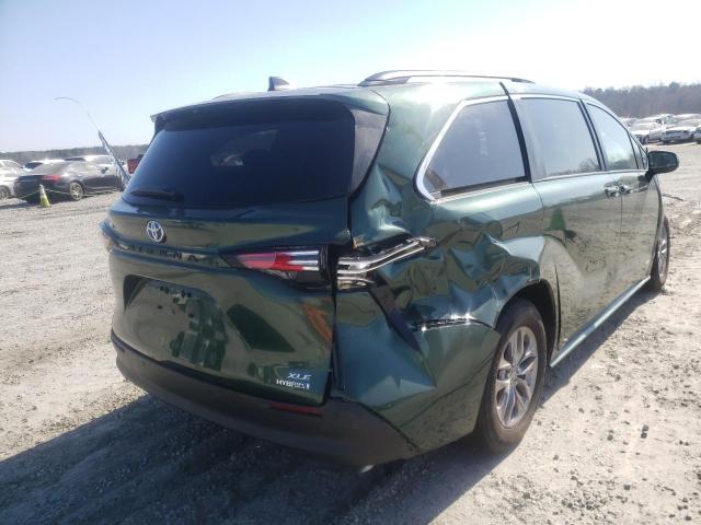 Photo 3 VIN: 5TDJRKEC3MS038043 - TOYOTA SIENNA 