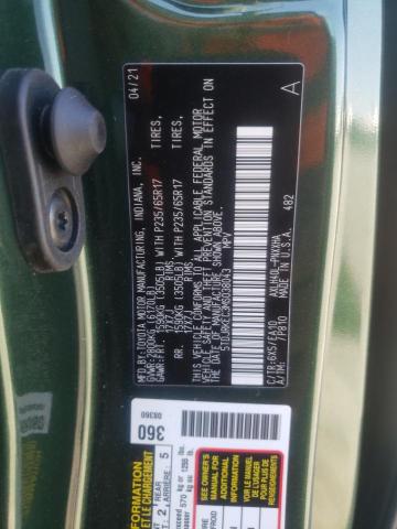 Photo 9 VIN: 5TDJRKEC3MS038043 - TOYOTA SIENNA 