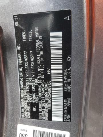 Photo 12 VIN: 5TDJRKEC5MS068158 - TOYOTA SIENNA XLE 