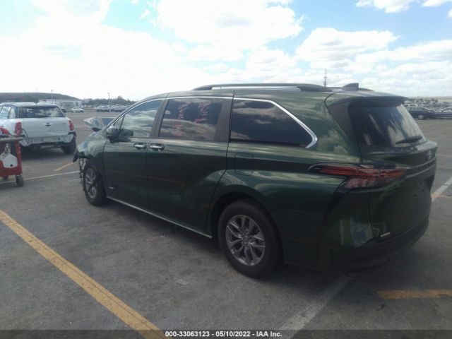 Photo 2 VIN: 5TDJRKEC8MS038510 - TOYOTA SIENNA 