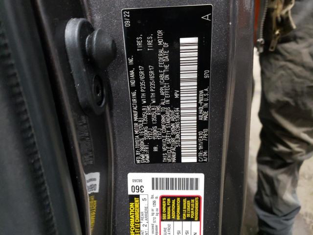 Photo 12 VIN: 5TDJRKEC9NS136494 - TOYOTA SIENNA XLE 