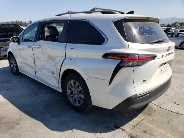 Photo 1 VIN: 5TDJRKECXMS005430 - TOYOTA SIENNA XLE 