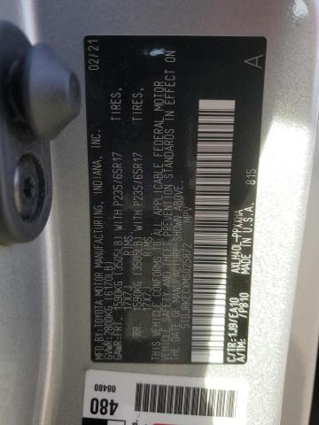 Photo 12 VIN: 5TDJRKECXMS025872 - TOYOTA SIENNA XLE 