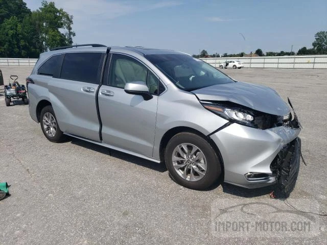 Photo 2 VIN: 5TDJSKFC8NS059524 - TOYOTA SIENNA 