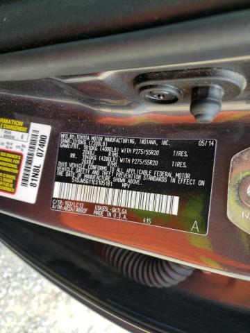 Photo 9 VIN: 5TDJW5G11ES105181 - TOYOTA SEQUOIA LI 