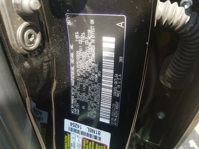 Photo 9 VIN: 5TDJW5G12BS052373 - TOYOTA SEQUOIA LI 