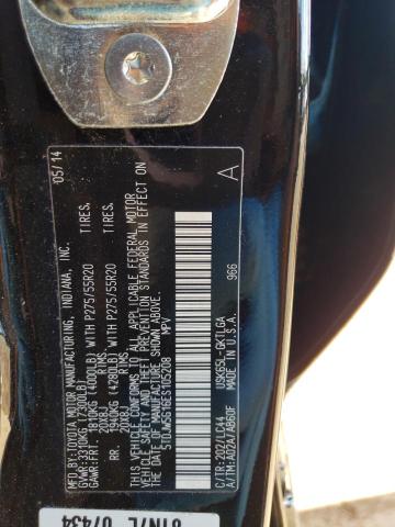 Photo 11 VIN: 5TDJW5G16ES105208 - TOYOTA SEQUOIA LI 