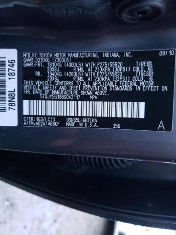 Photo 9 VIN: 5TDJY5G18BS042117 - TOYOTA SEQUOIA LI 