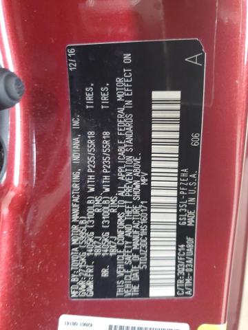 Photo 13 VIN: 5TDJZ3DC1HS160171 - TOYOTA SIENNA LE 