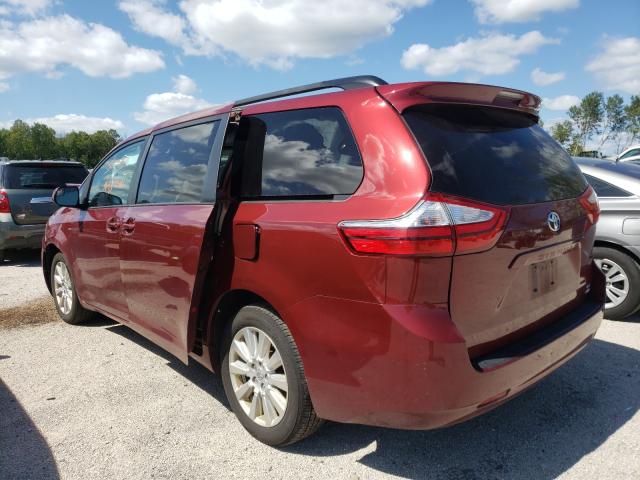 Photo 2 VIN: 5TDJZ3DC3HS166828 - TOYOTA SIENNA LE 