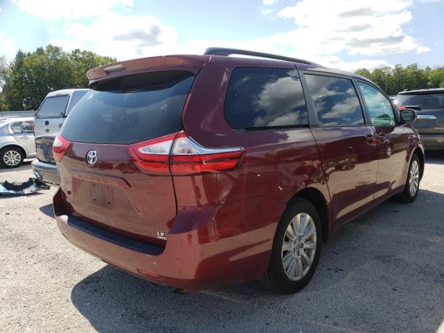 Photo 3 VIN: 5TDJZ3DC3HS166828 - TOYOTA SIENNA LE 