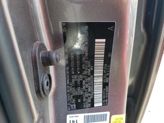 Photo 9 VIN: 5TDJZ3DC6JS203358 - TOYOTA SIENNA LE 