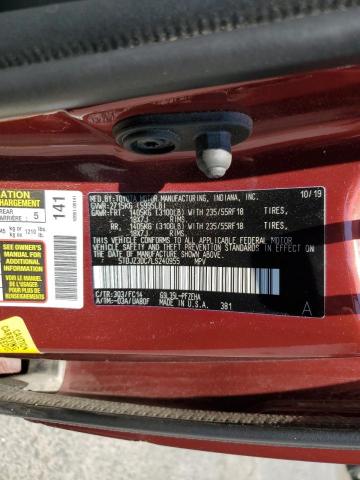 Photo 12 VIN: 5TDJZ3DC7LS240955 - TOYOTA SIENNA LE 