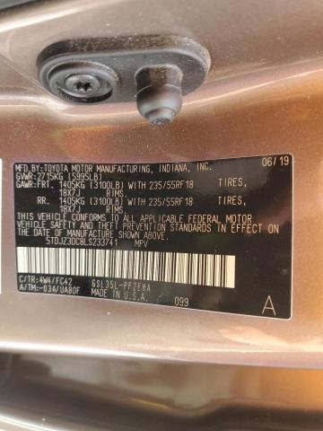 Photo 12 VIN: 5TDJZ3DC8LS233741 - TOYOTA SIENNA LE 