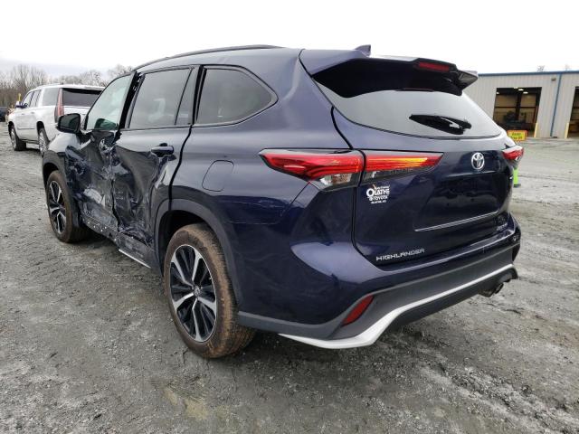 Photo 2 VIN: 5TDJZRBH0MS108462 - TOYOTA HIGHLANDER 