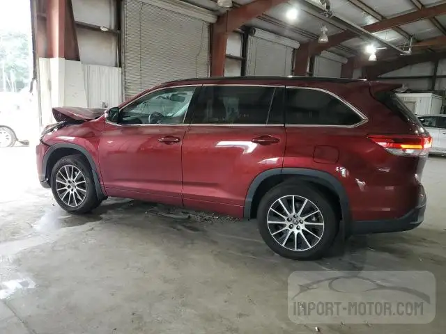 Photo 1 VIN: 5TDJZRFH0JS897170 - TOYOTA HIGHLANDER 