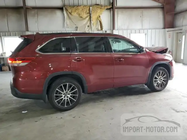 Photo 2 VIN: 5TDJZRFH0JS897170 - TOYOTA HIGHLANDER 