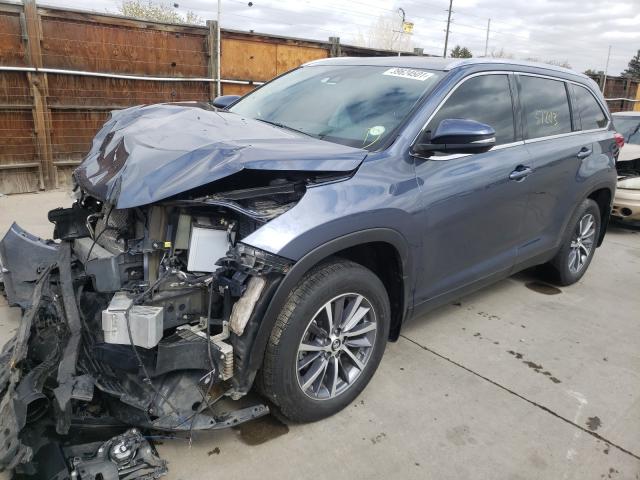 Photo 1 VIN: 5TDJZRFH0KS987758 - TOYOTA HIGHLANDER 