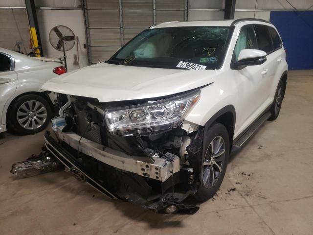 Photo 1 VIN: 5TDJZRFH1KS563084 - TOYOTA HIGHLANDER 