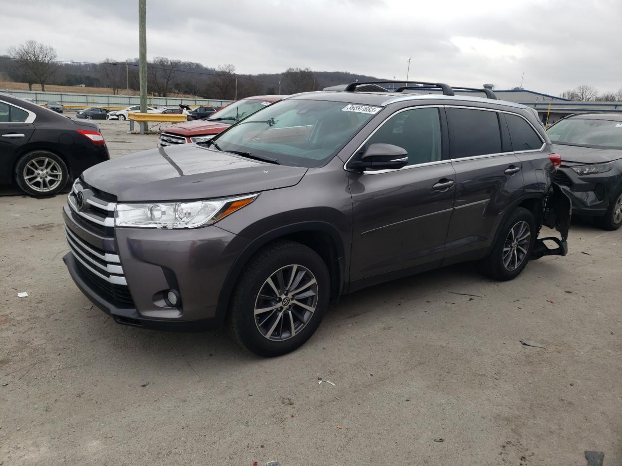 Photo 1 VIN: 5TDJZRFH1KS579754 - TOYOTA HIGHLANDER 