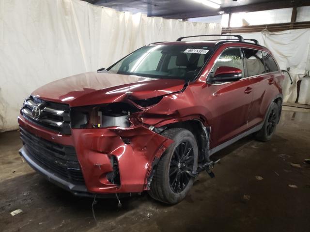 Photo 1 VIN: 5TDJZRFH1KS609657 - TOYOTA HIGHLANDER 