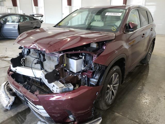 Photo 1 VIN: 5TDJZRFH1KS718006 - TOYOTA HIGHLANDER 