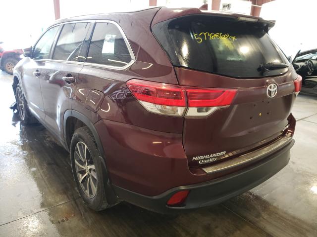 Photo 2 VIN: 5TDJZRFH1KS718006 - TOYOTA HIGHLANDER 