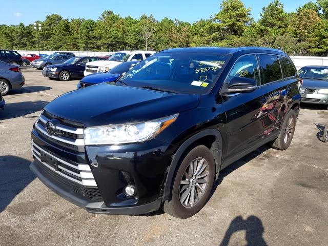 Photo 1 VIN: 5TDJZRFH2KS583778 - TOYOTA HIGHLANDER 