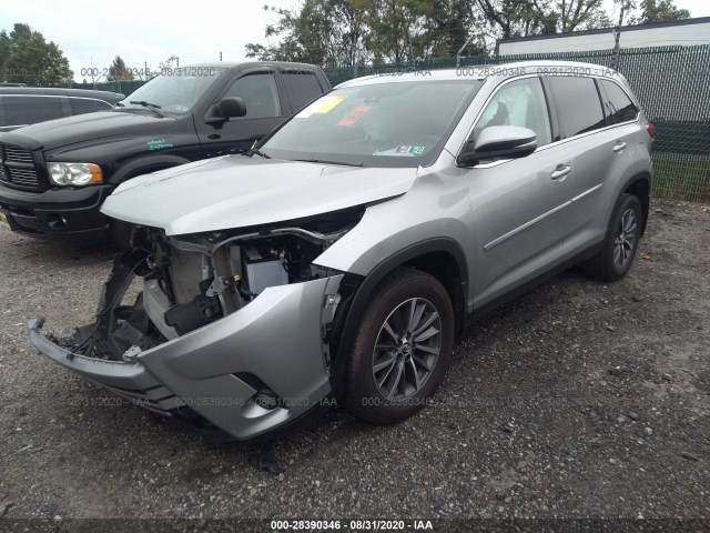 Photo 1 VIN: 5TDJZRFH2KS611661 - TOYOTA HIGHLANDER 