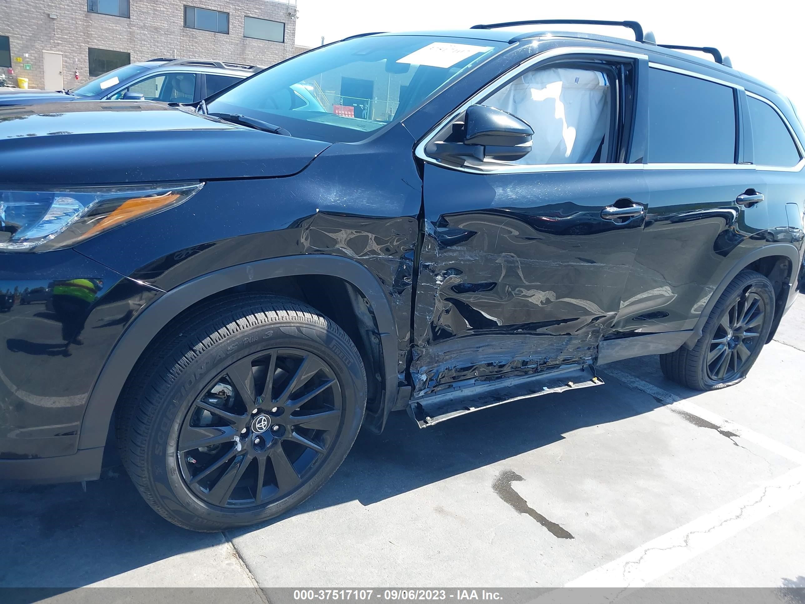 Photo 5 VIN: 5TDJZRFH2KS622448 - TOYOTA HIGHLANDER 