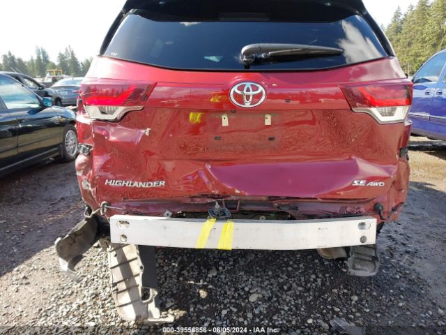 Photo 5 VIN: 5TDJZRFH2KS625172 - TOYOTA HIGHLANDER 