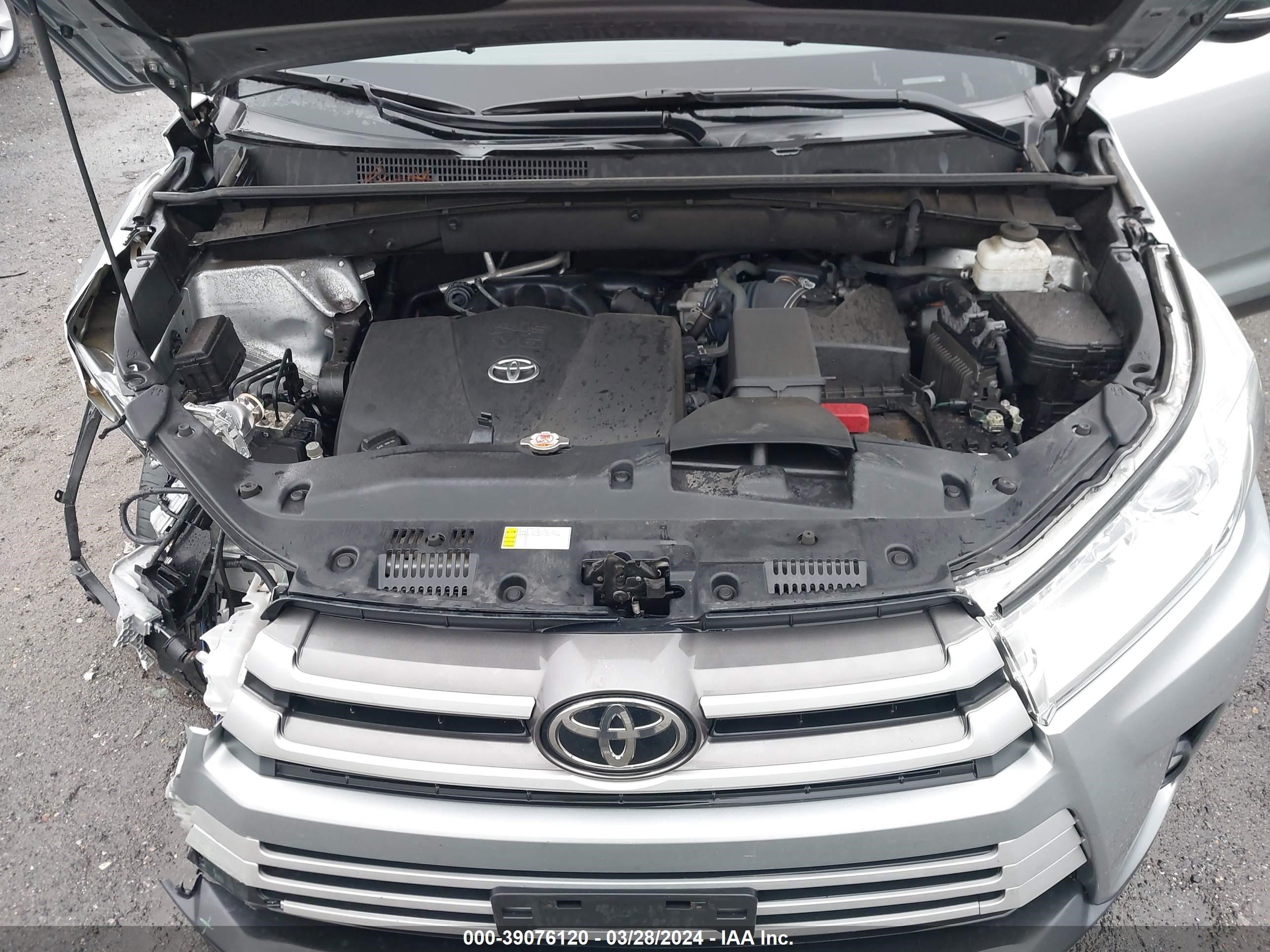 Photo 9 VIN: 5TDJZRFH2KS725403 - TOYOTA HIGHLANDER 