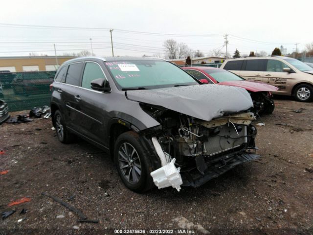 Photo 0 VIN: 5TDJZRFH3JS547449 - TOYOTA HIGHLANDER 