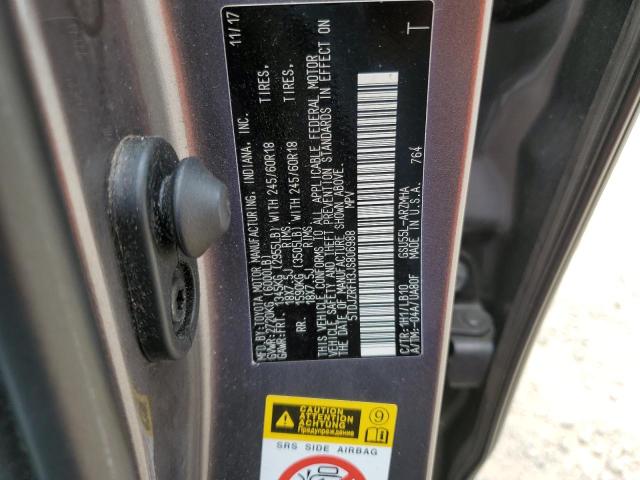 Photo 12 VIN: 5TDJZRFH3JS806988 - TOYOTA HIGHLANDER 