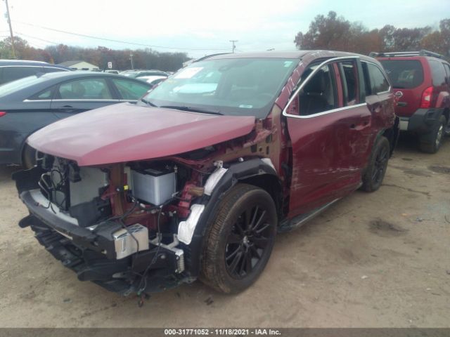 Photo 1 VIN: 5TDJZRFH3KS621373 - TOYOTA HIGHLANDER 