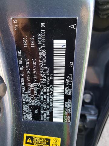 Photo 13 VIN: 5TDJZRFH3KS743859 - TOYOTA HIGHLANDER 