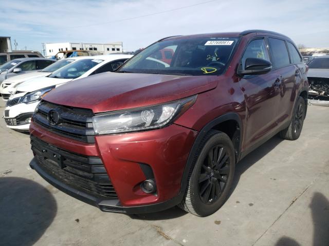 Photo 1 VIN: 5TDJZRFH3KS960781 - TOYOTA HIGHLANDER 