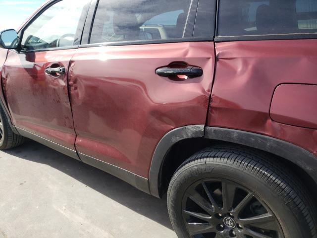 Photo 8 VIN: 5TDJZRFH3KS960781 - TOYOTA HIGHLANDER 