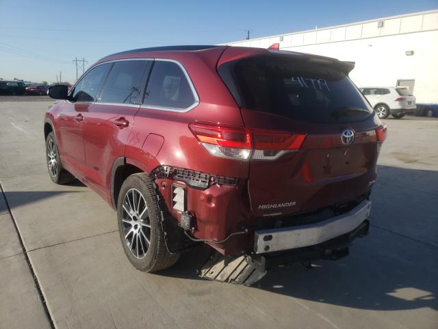 Photo 2 VIN: 5TDJZRFH4HS424138 - TOYOTA HIGHLANDER 