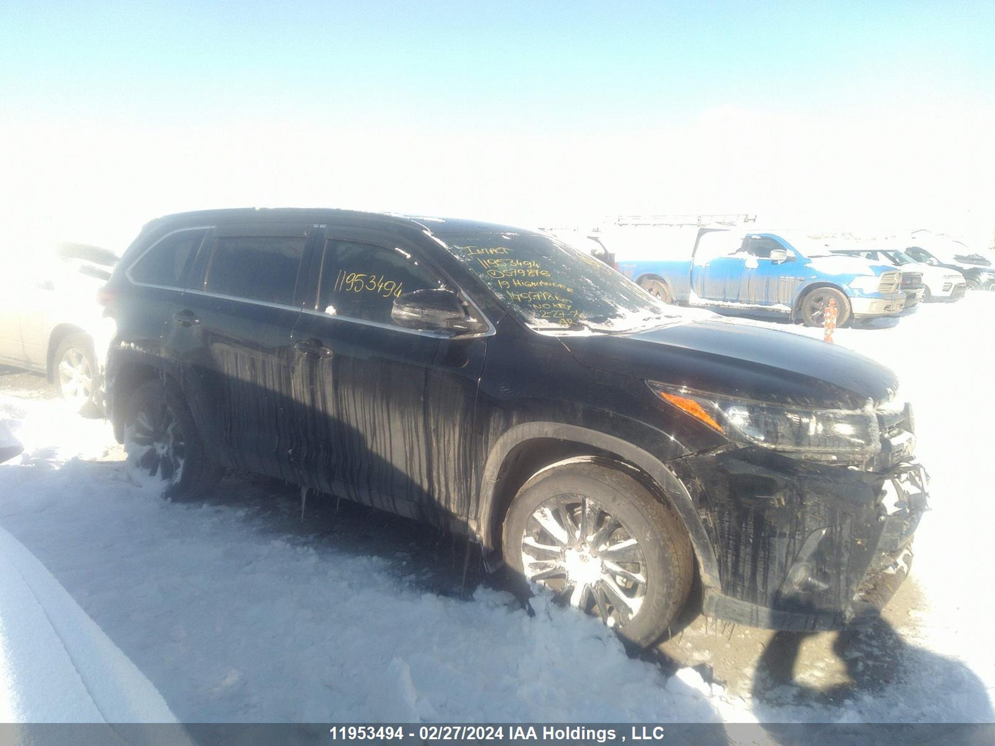 Photo 13 VIN: 5TDJZRFH4KS579876 - TOYOTA HIGHLANDER 