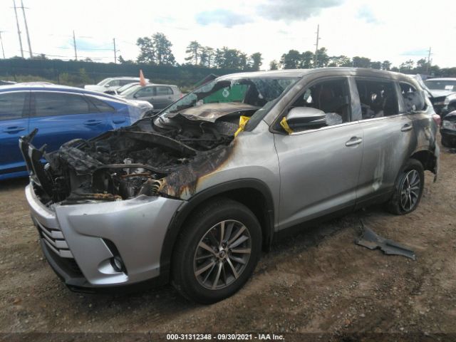 Photo 1 VIN: 5TDJZRFH4KS706545 - TOYOTA HIGHLANDER 