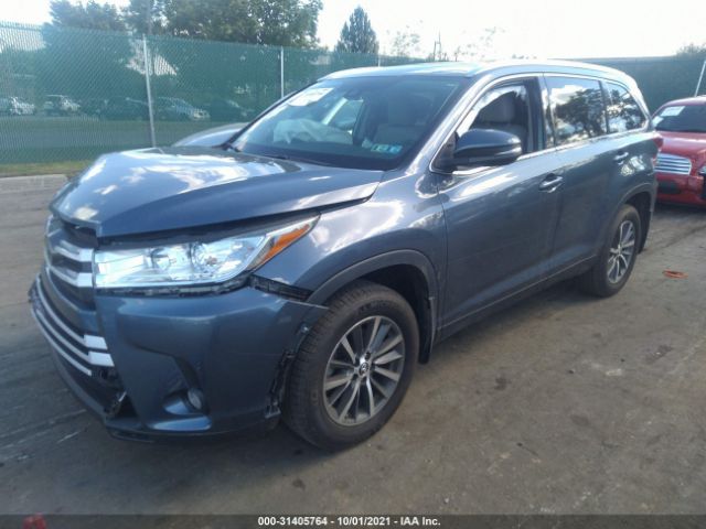 Photo 1 VIN: 5TDJZRFH4KS711194 - TOYOTA HIGHLANDER 