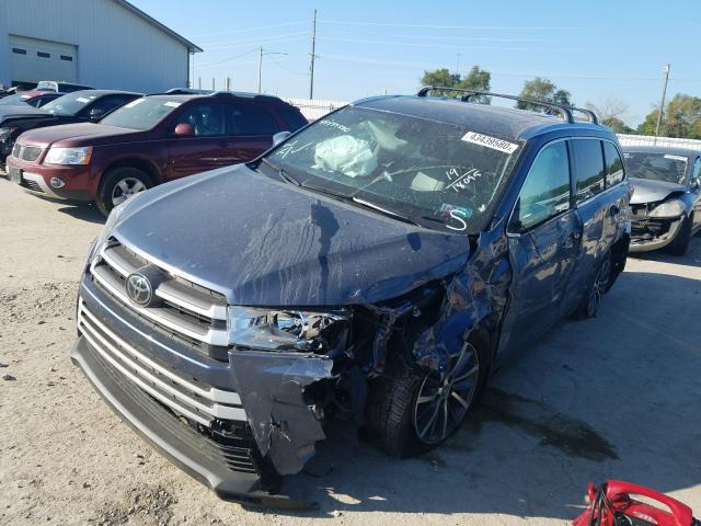 Photo 1 VIN: 5TDJZRFH4KS921682 - TOYOTA HIGHLANDER 