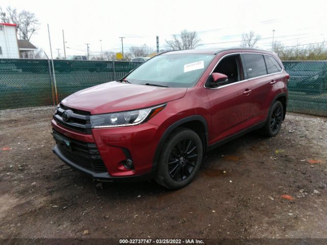 Photo 1 VIN: 5TDJZRFH5KS568630 - TOYOTA HIGHLANDER 