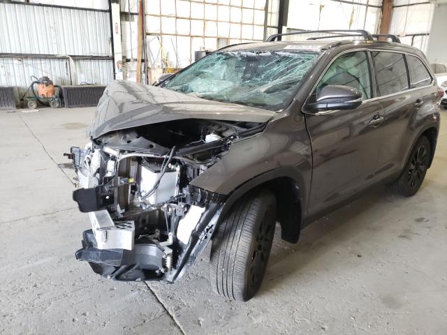 Photo 1 VIN: 5TDJZRFH5KS607068 - TOYOTA HIGHLANDER 