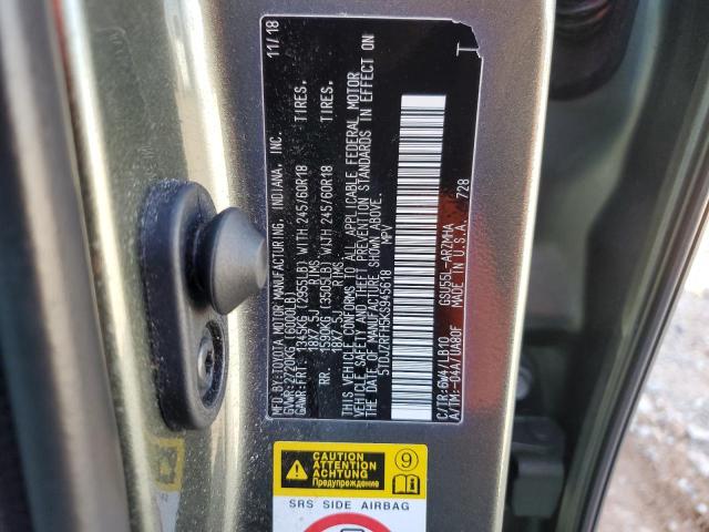 Photo 12 VIN: 5TDJZRFH5KS945618 - TOYOTA HIGHLANDER 