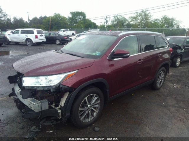 Photo 1 VIN: 5TDJZRFH6KS920243 - TOYOTA HIGHLANDER 